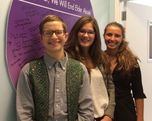 Summer 2014 RRIP students visiting the Harry and Jeanette Weinberg Center for Elder Abuse Prevention at the Hebrew Home at Riverdale.
